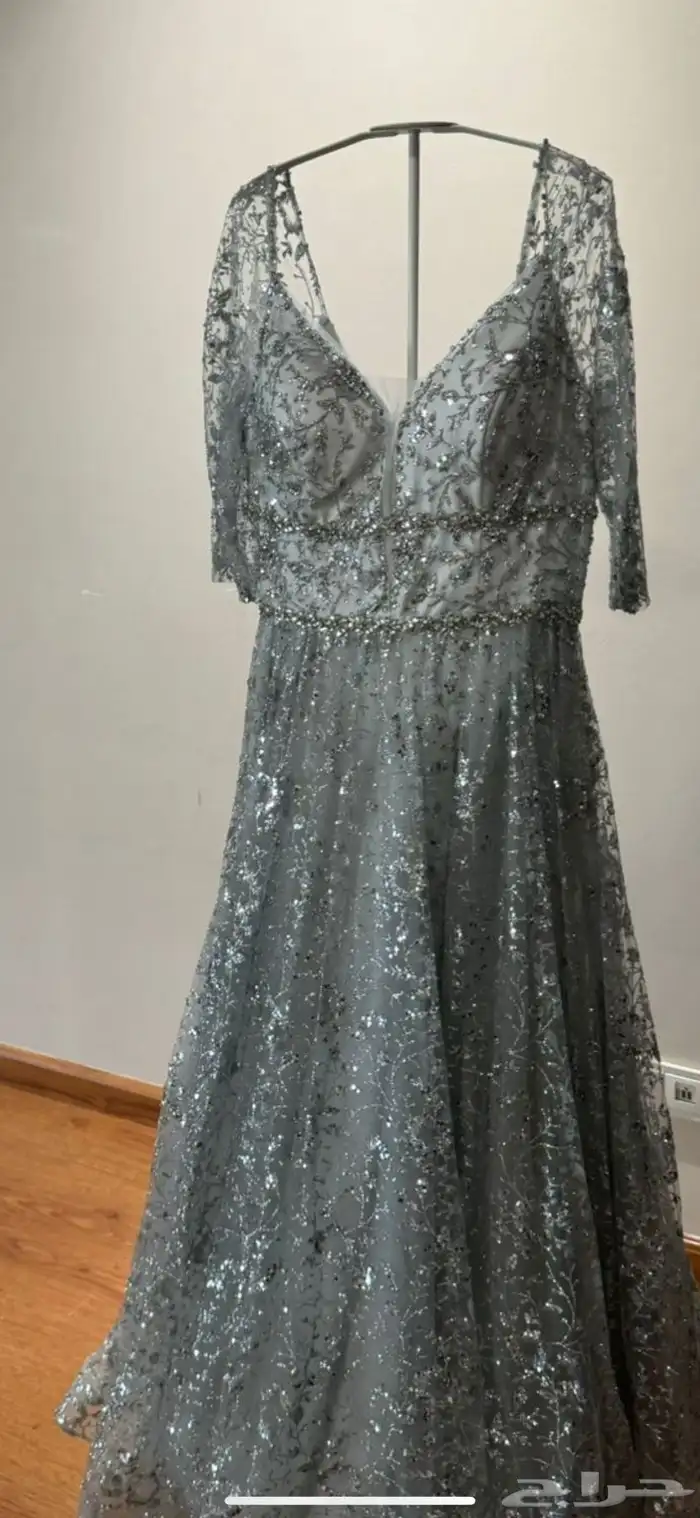 فستان سهرة من رياض درس 1