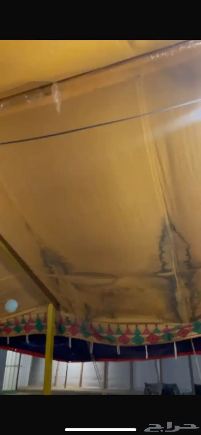 خيمه على شكل بيت شعر 6