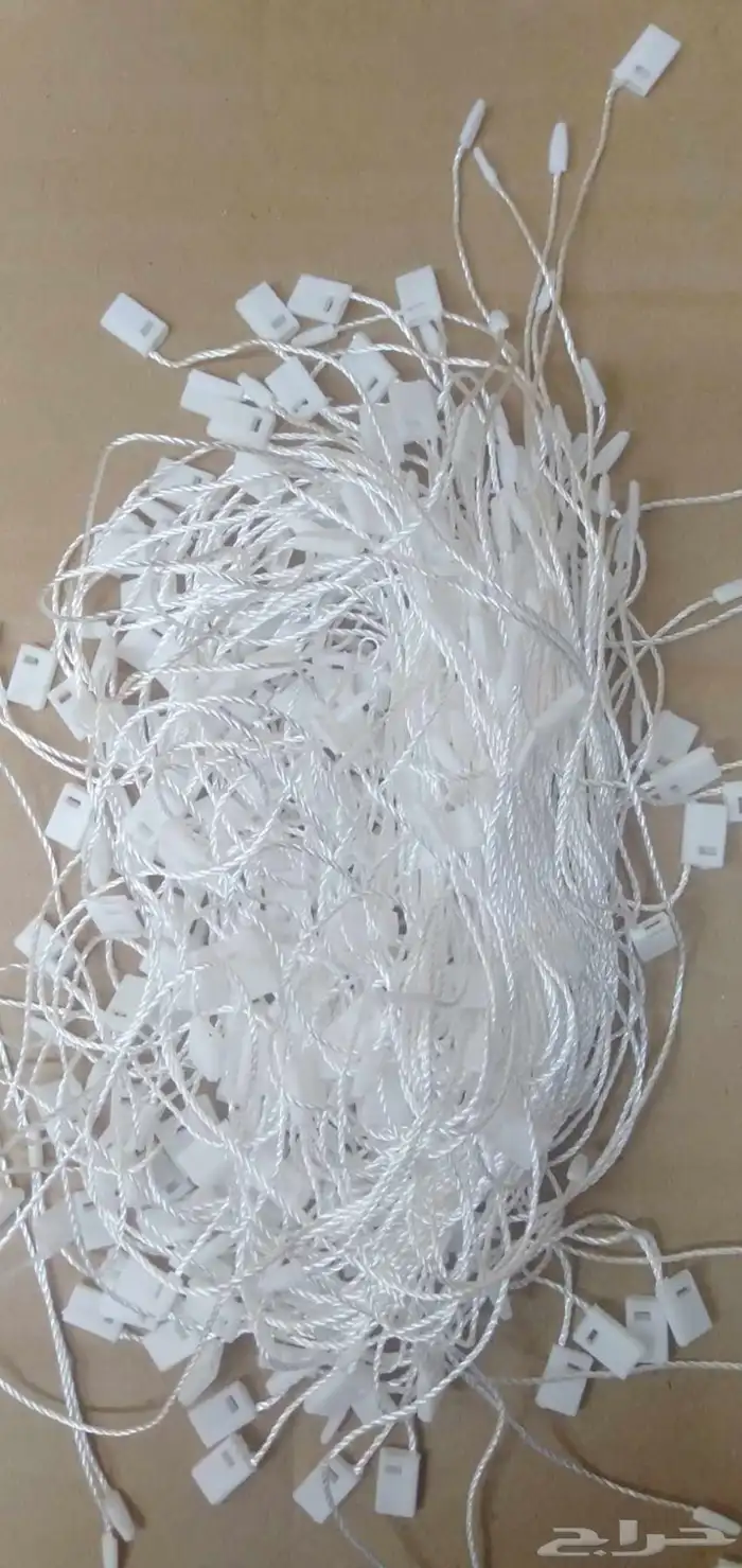 حبل تعليقة ملابس   بطاقة صنف ملابس 0