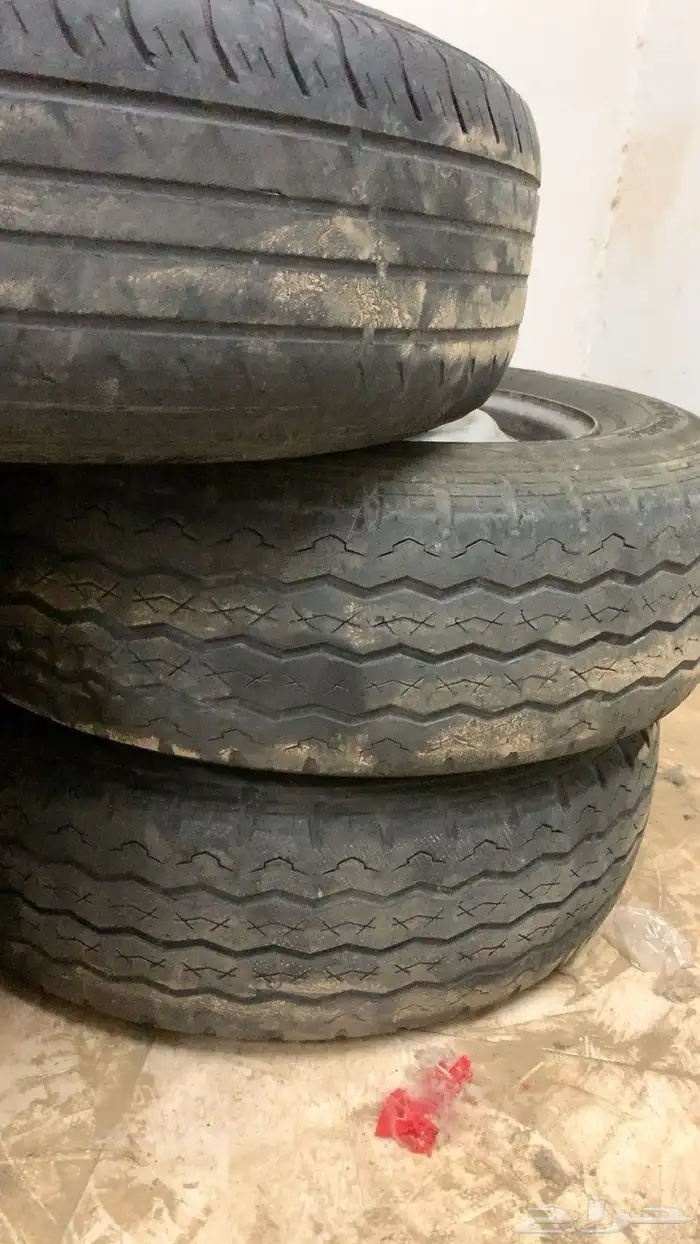 4 جنوط بكفراتها 6