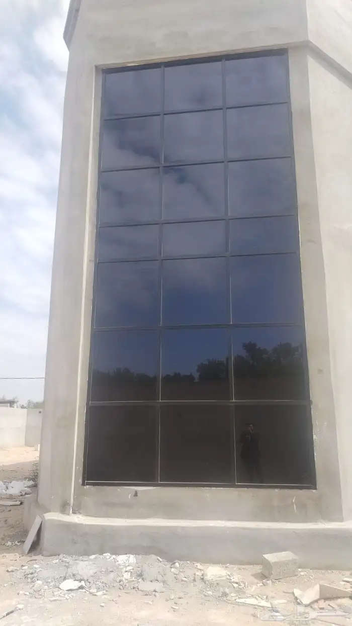 زجاج سيكوريت ودرابزين واجهات 2