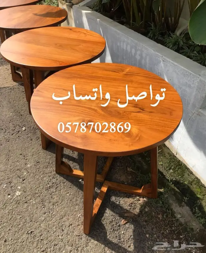 كراسي مقاهي خشب سويدي 2