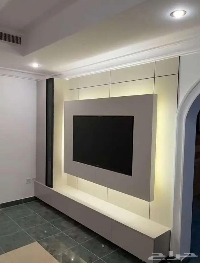 ديكورات خلفية تلفزيون بديل الشيبورد ورق جدران 4