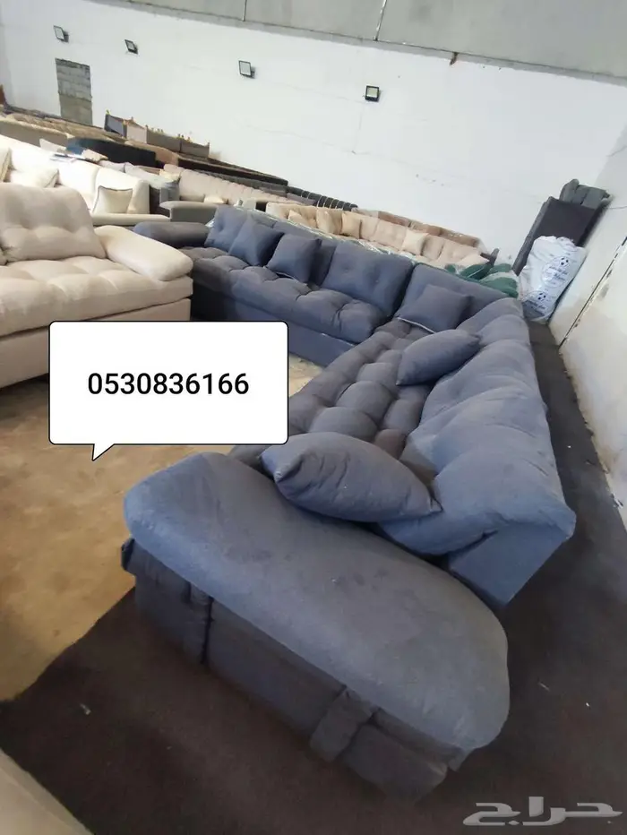 كنب جديد جاهز للبيع بالرياض 12