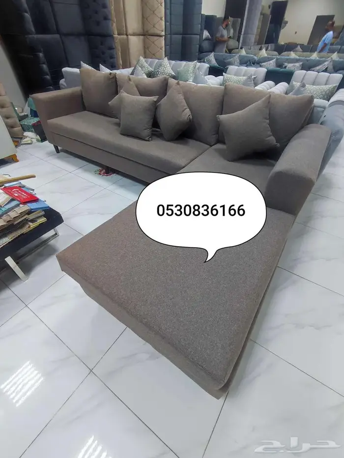 كنب جديد جاهز للبيع بالرياض 15