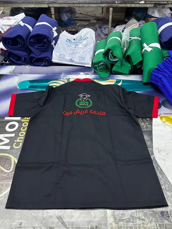 طباعه تطريز تفصيل الزي الموحد تيشرتات 3