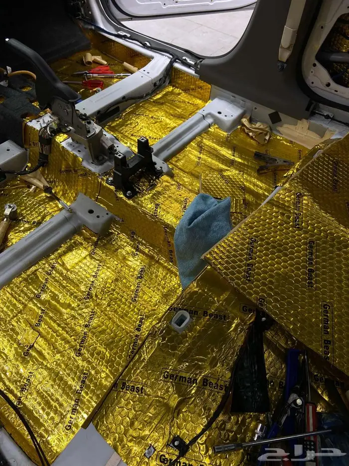 عوازل صوت و حرارة لجميع السيارات 6