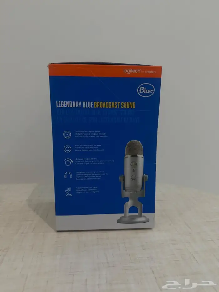ميكرفون سلكي أصلي blue yeti 2