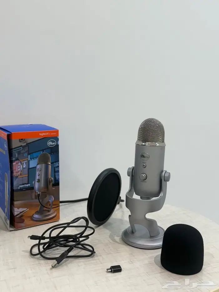 ميكرفون سلكي أصلي blue yeti 0
