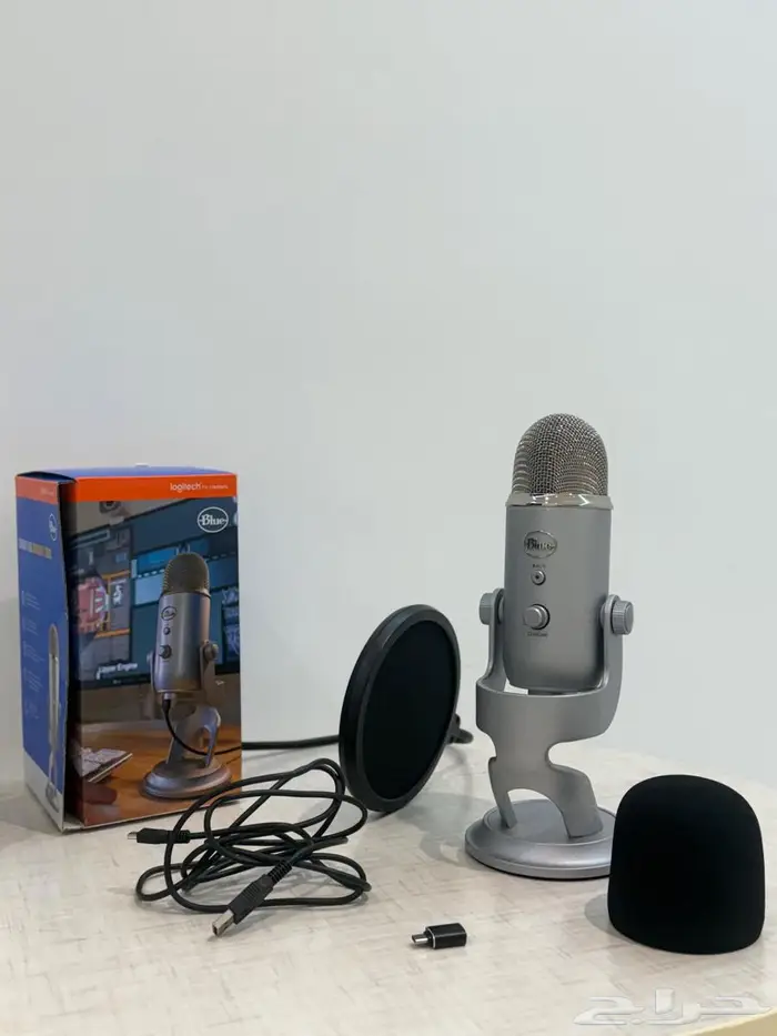 ميكرفون سلكي أصلي blue yeti 1