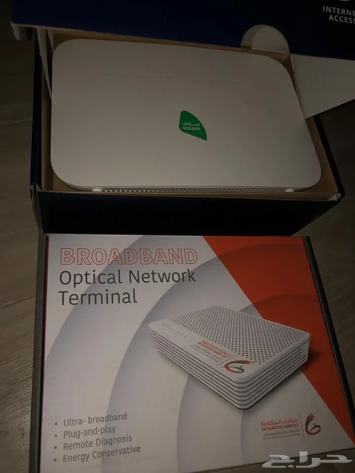 مودم الياف ضوئية سلام 1