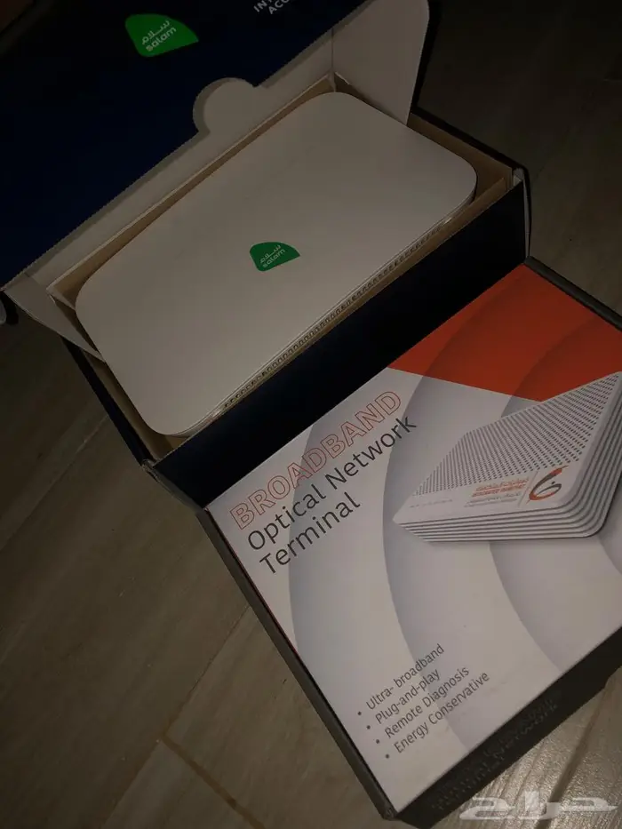 مودم الياف ضوئية سلام 0