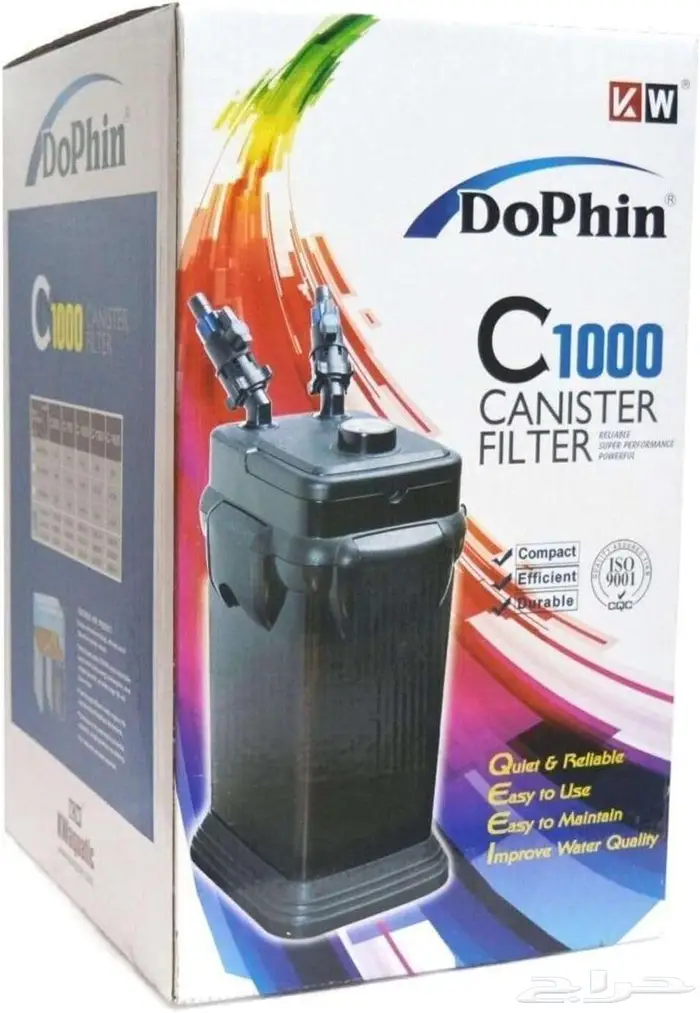 فلتر  كانستر حوض سمك دوفين c1000 0