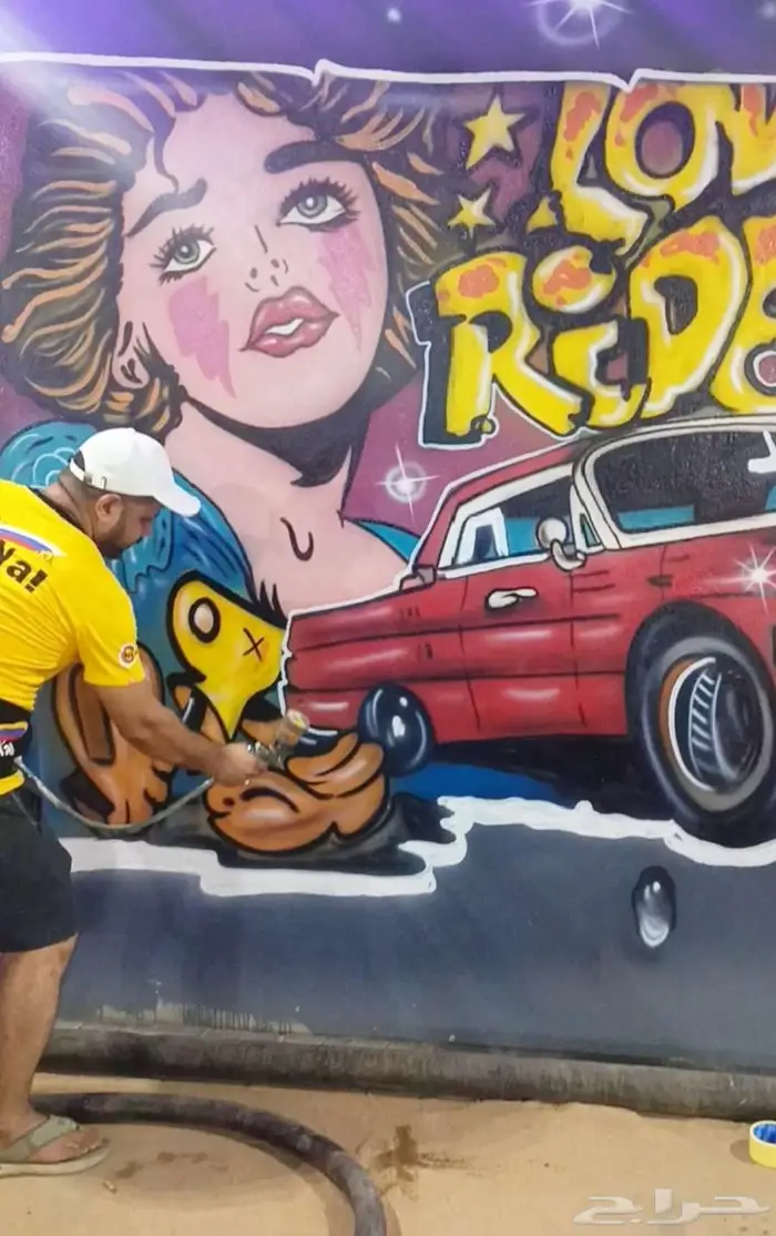 خطاط ورسام جده رابغ الليث 1