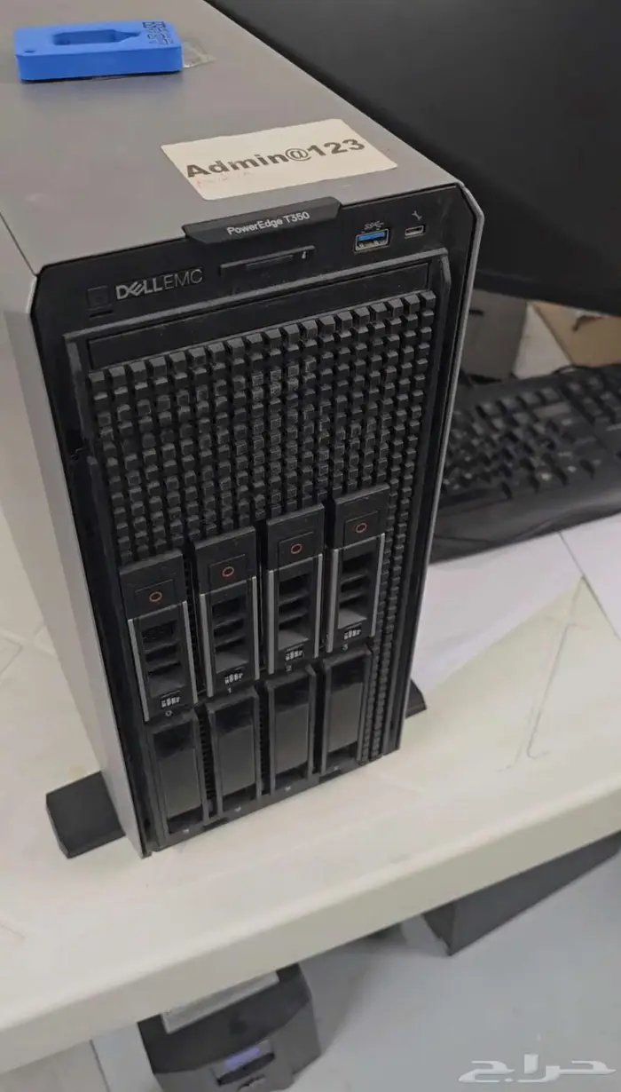للبيع سيرفر Dell PowerEdge T350 شبه جديد 0