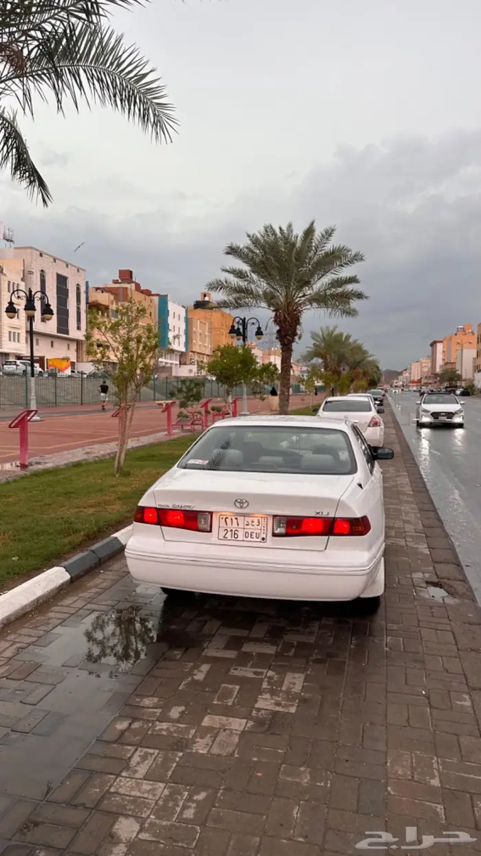 كامري 2001 تحمل لوحة مميزه وعد 216 1