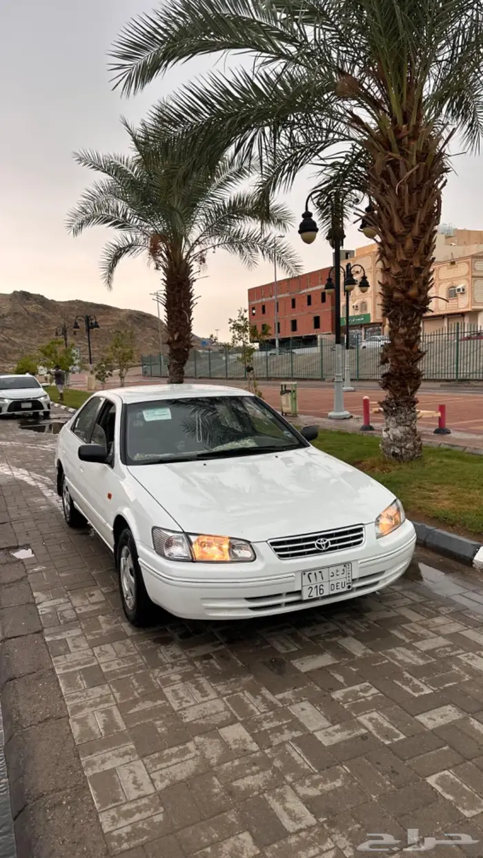 كامري 2001 تحمل لوحة مميزه وعد 216 0