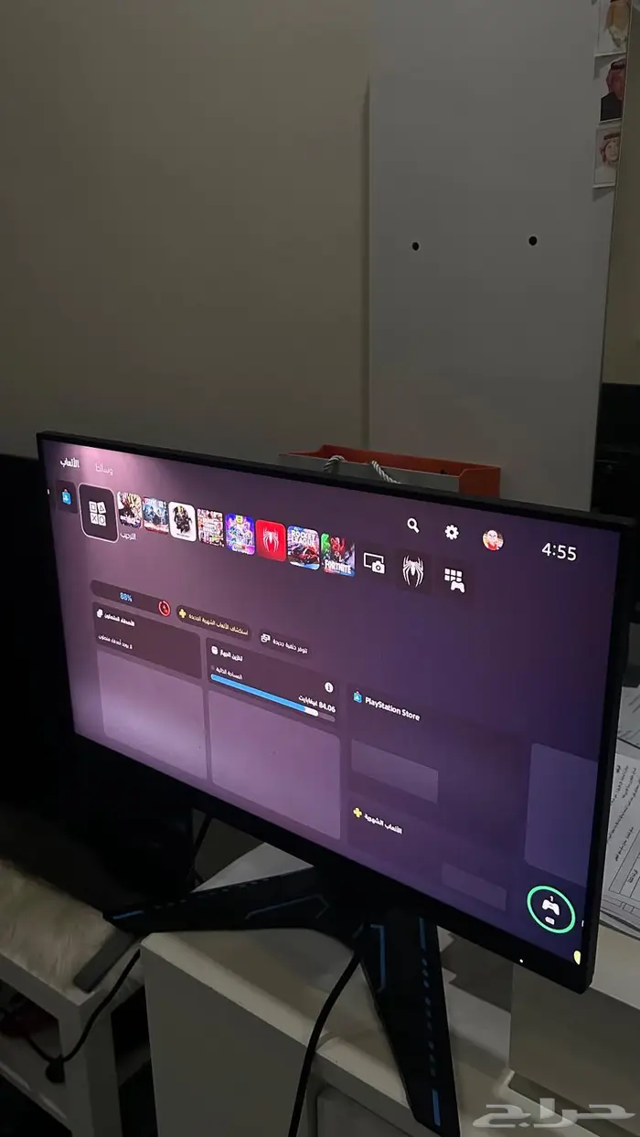 شاشة 24 انش 165 هرتز 0.5 ملي 4