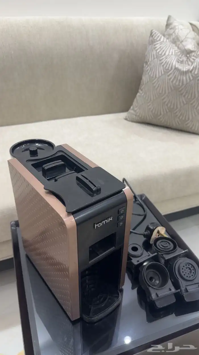 الة هوميكس تحضير كبسولات إسبريسو بجميع ملحقاتها 0