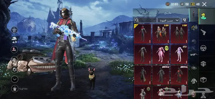 حساب ببجي للبيع اسوم من 650 0