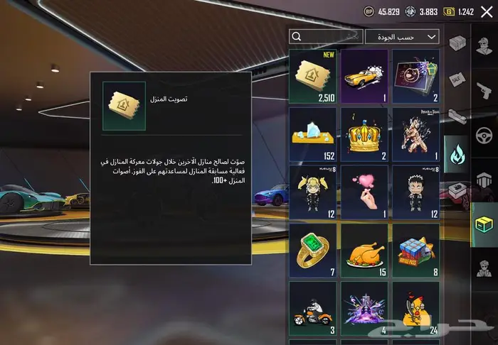 حساب ببجي لفل 81 13
