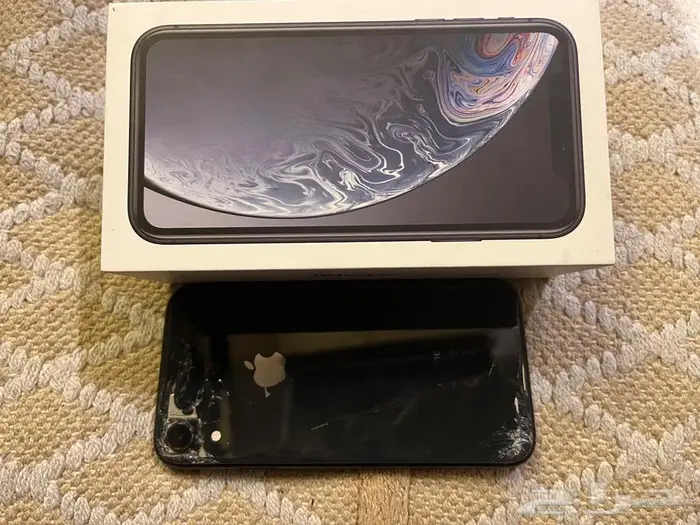 ايفون اكس ار XR اسود64 قيقا 5