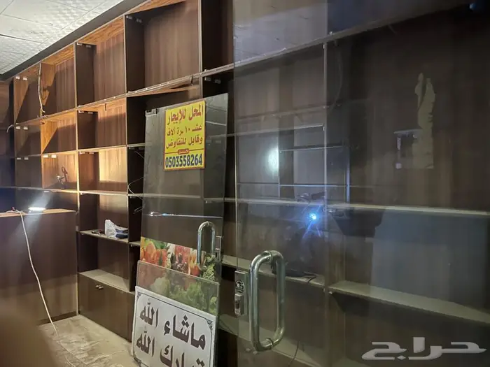 رف خشب 7متر في 4 ارتفاع3متر 2