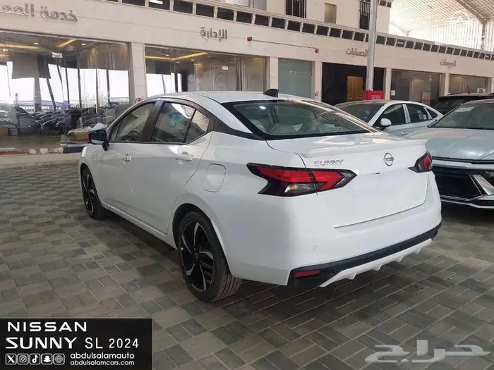 نيسان صني أعلى فئه SL 2024 -تشغيل ذكي متاح الوان مختلفة 6