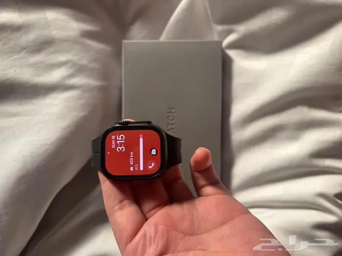 Apple watch ultra 2 black titanium 0