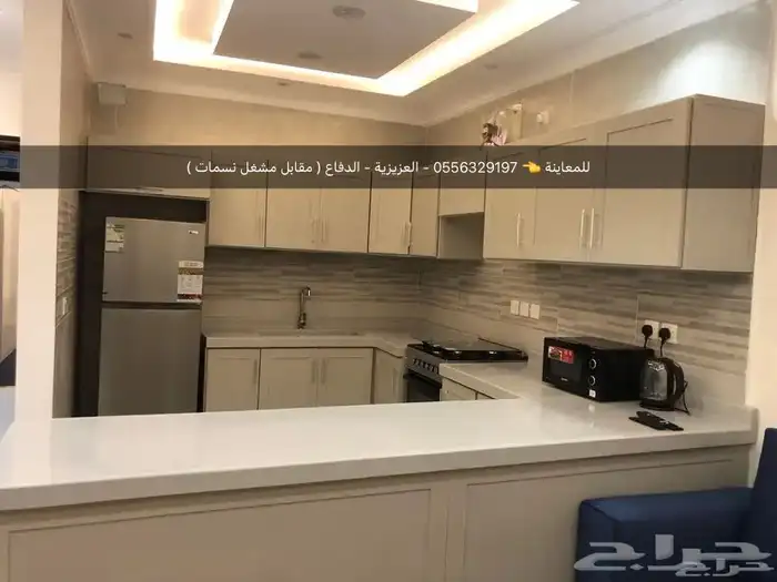 شقق مفروشة- غرفتين وصالة-غرفة وصالة-نظيفة جدا-( بالعزيزية ) 1