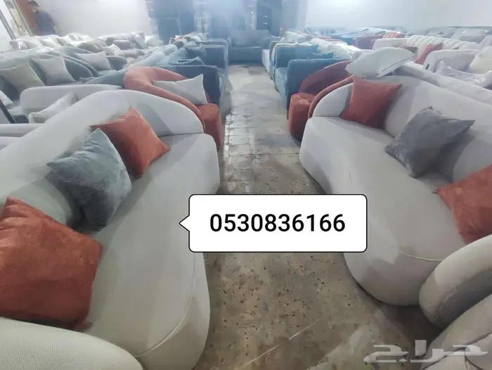 كنب جديد جاهز للبيع بالرياض 6