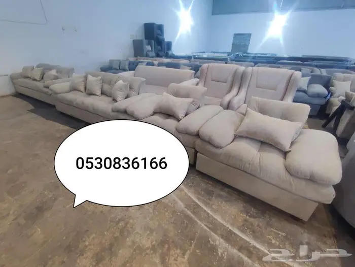 كنب جديد جاهز للبيع بالرياض 8