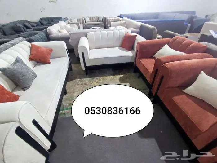 كنب جديد جاهز للبيع بالرياض 14