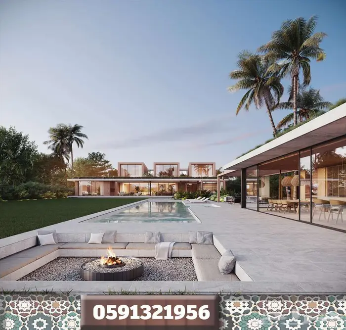 اثاث سبا داخلي تصميم ديكور وتخطيط هندسي بوثات كافيه معارض 44