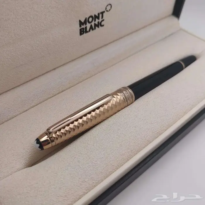 Montblanc Noblesse Burgundy Gold-Plated قلم مون بلان 7