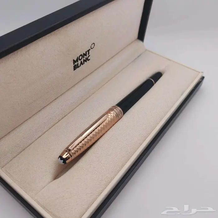 Montblanc Noblesse Burgundy Gold-Plated قلم مون بلان 8