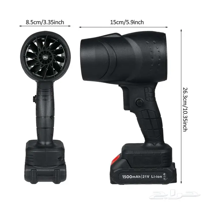 منفاخ هواء يعمل بالبطارية محمول بضمان عام 4