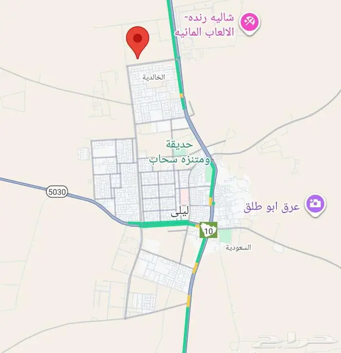 ارض للبيع الافلاج ليلى 2