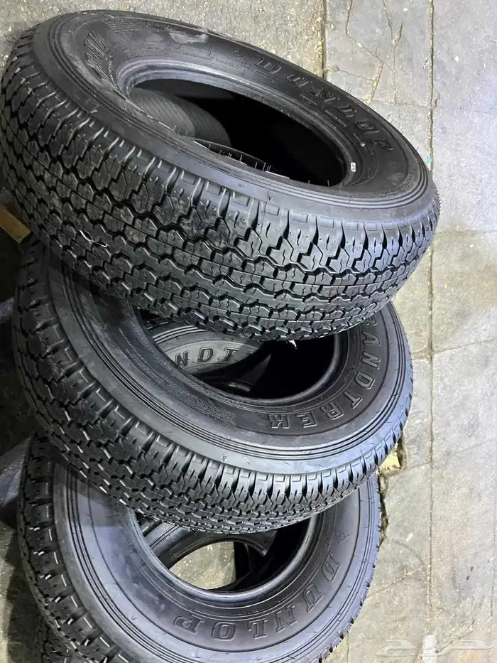 كفرات دلوب رفرف مقاس 265.70.16 العدد اربع تاريخ 2024 5