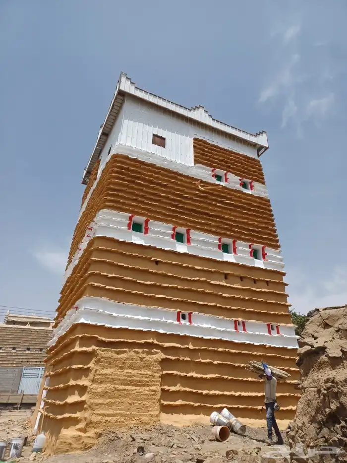 ترميم بيوت قديمه وترنيج وتليس من دخل ومن خرج ونقاشات عسيريه 0