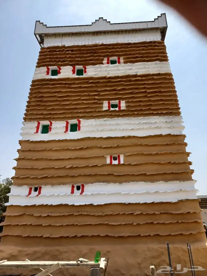 ترميم بيوت قديمه وترنيج وتليس من دخل ومن خرج ونقاشات عسيريه 3