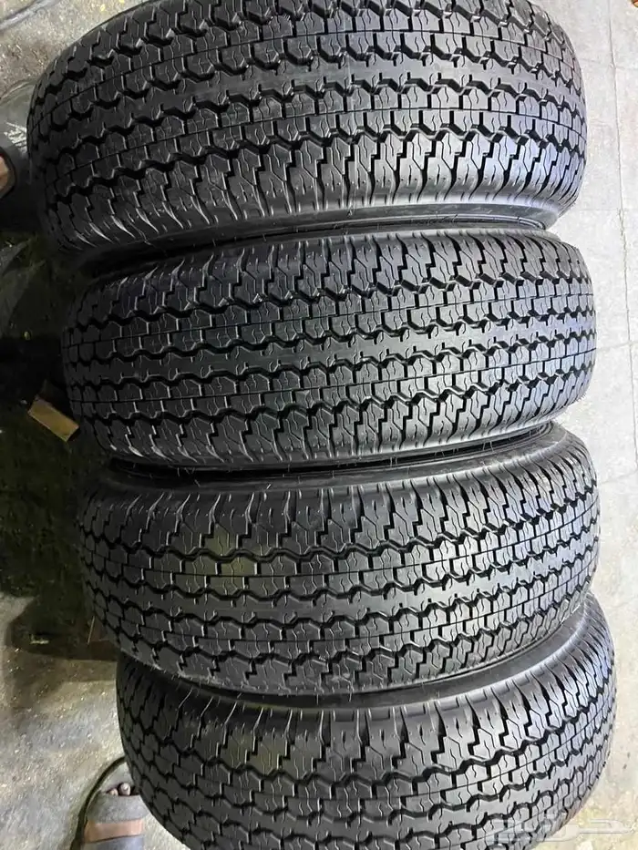 كفرات دلوب رفرف مقاس 265.70.16 العدد اربع تاريخ 2024 6