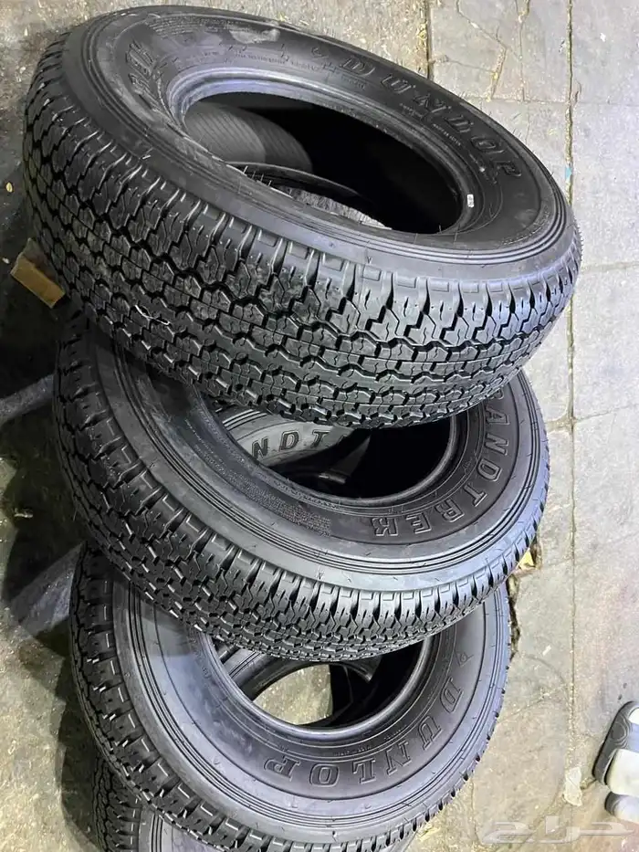 كفرات دلوب رفرف مقاس 265.70.16 العدد اربع تاريخ 2024 3