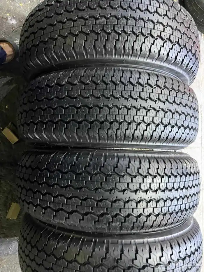 كفرات دلوب رفرف مقاس 265.70.16 العدد اربع تاريخ 2024 14