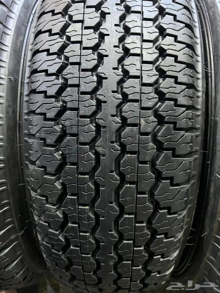 كفرات دلوب رفرف مقاس 265.70.16 العدد اربع تاريخ 2024 10