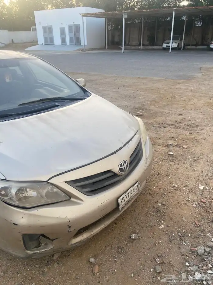 كورولا 2011 مصدوم تشليح 0