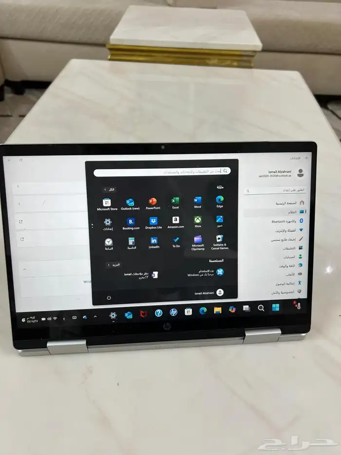 كمبيوتر لابتوب HP الجيل 13 ) لمس و نظيف جدا 2
