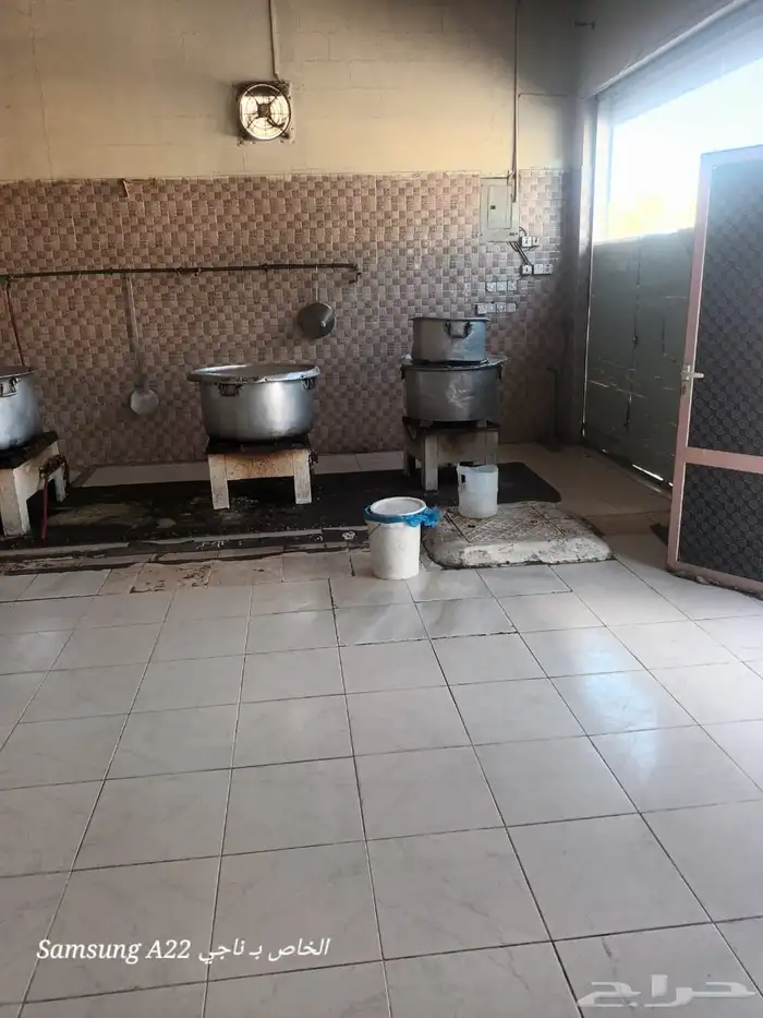 مطبخ مناسبات في رفحاء للتقبيل مع جميع اغراضه 6
