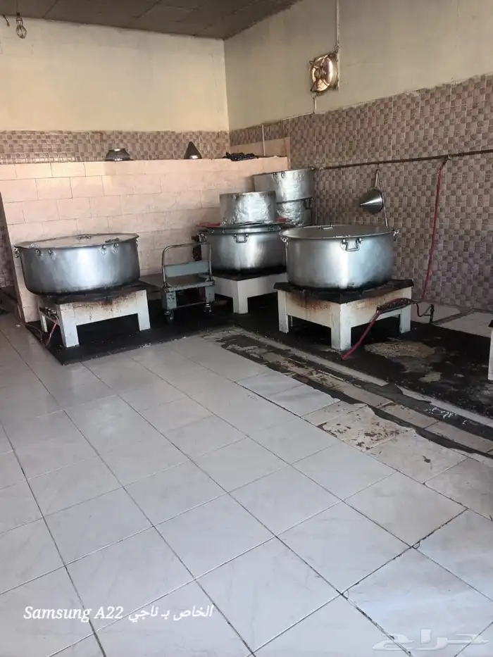 مطبخ مناسبات في رفحاء للتقبيل مع جميع اغراضه 4