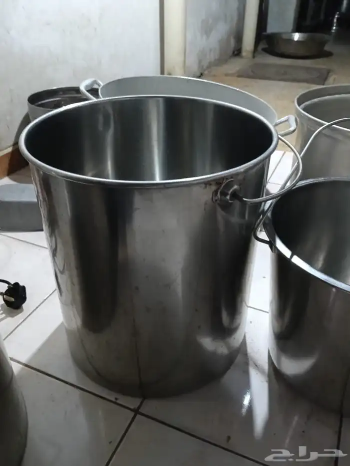 عدة كاملة لمطاعم فول وفلافل استيل جديده للبيع 16